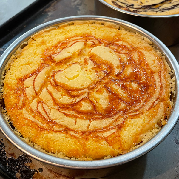 石窯チーズケーキ キャラメルバナナ