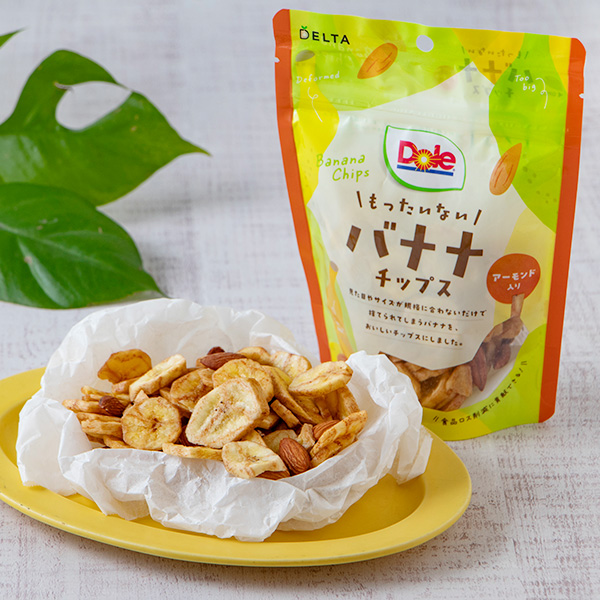 もったいないバナナチップス アーモンド入り