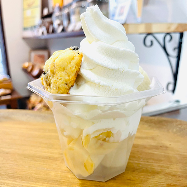 バナナonアイスクリーム