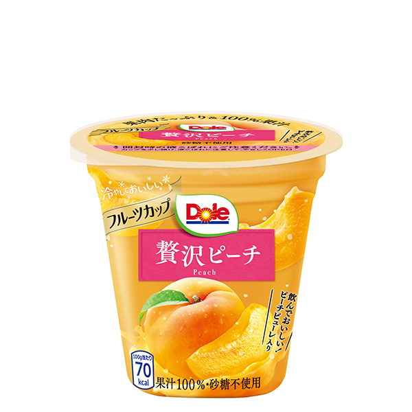 フルーツカップ 贅沢ピーチ