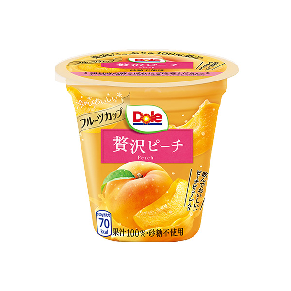 フルーツカップ 贅沢ピーチ