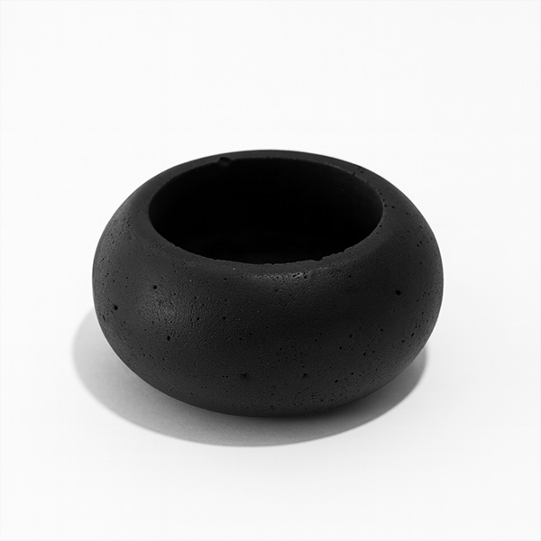 BANANA BLACK Pot（ミニプランター／小物入れ）