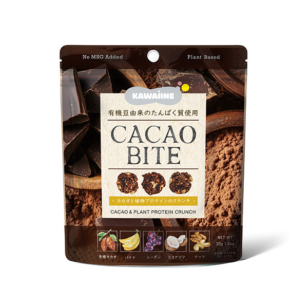 CACAO BITE カカオと植物プロテインのクランチ