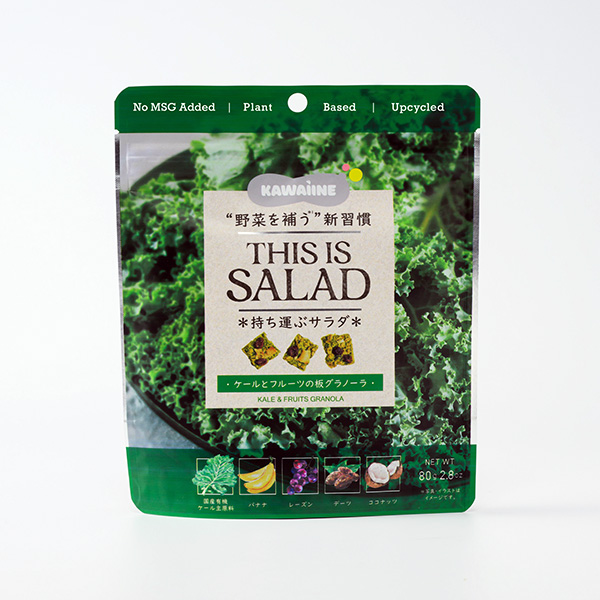 THIS IS SALAD ケールとフルーツの板グラノーラ