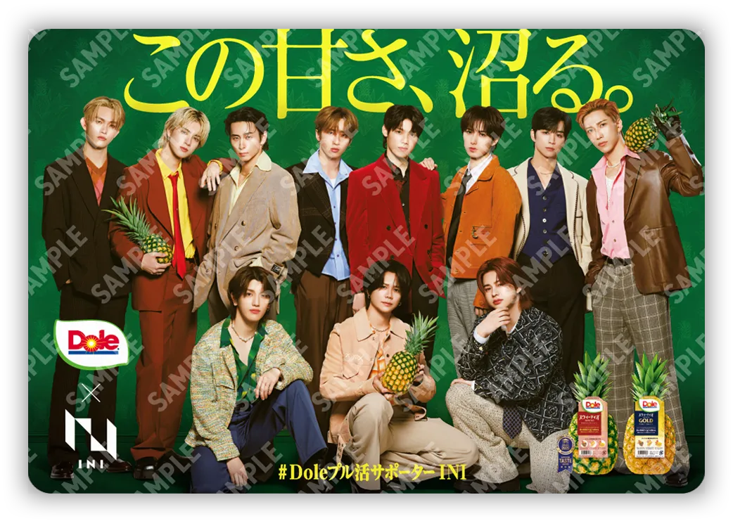 INI オリジナルステッカー