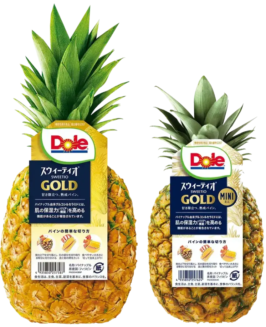スウィーティオパイナップル ゴールド・ゴールド ミニの商品写真