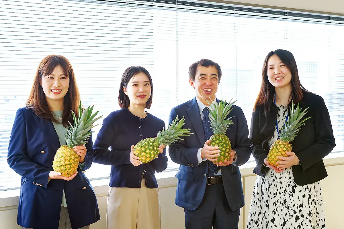 パイナップル座談会に参加したみなさん
