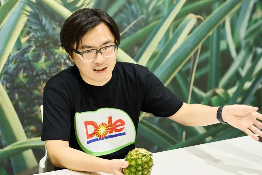 佐々木晋太郎（ささきしんたろう）さん
株式会社ドール 生鮮第二本部 トロピカル商品部 部長補佐
