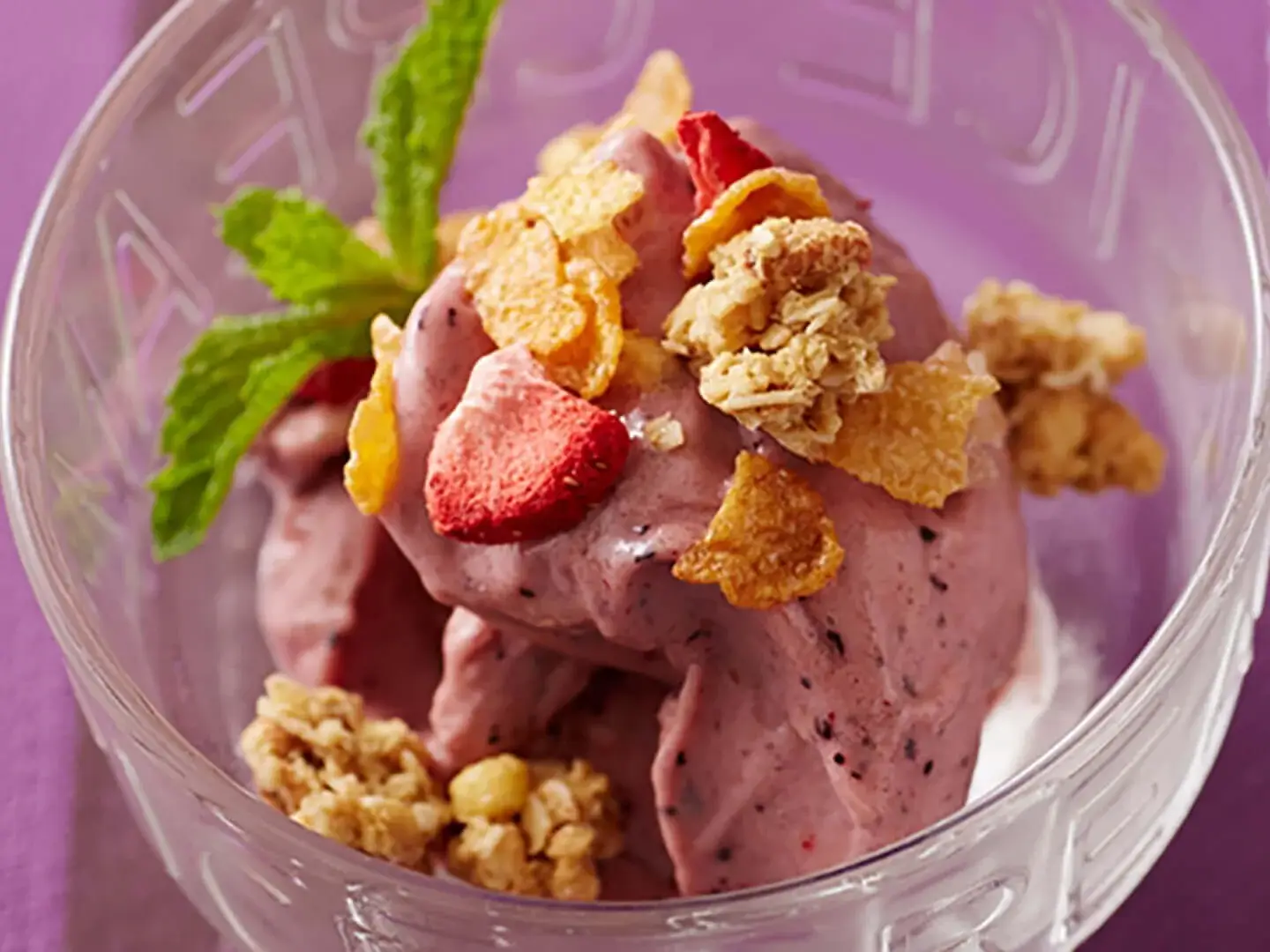 バナナミックスフルーツアイス