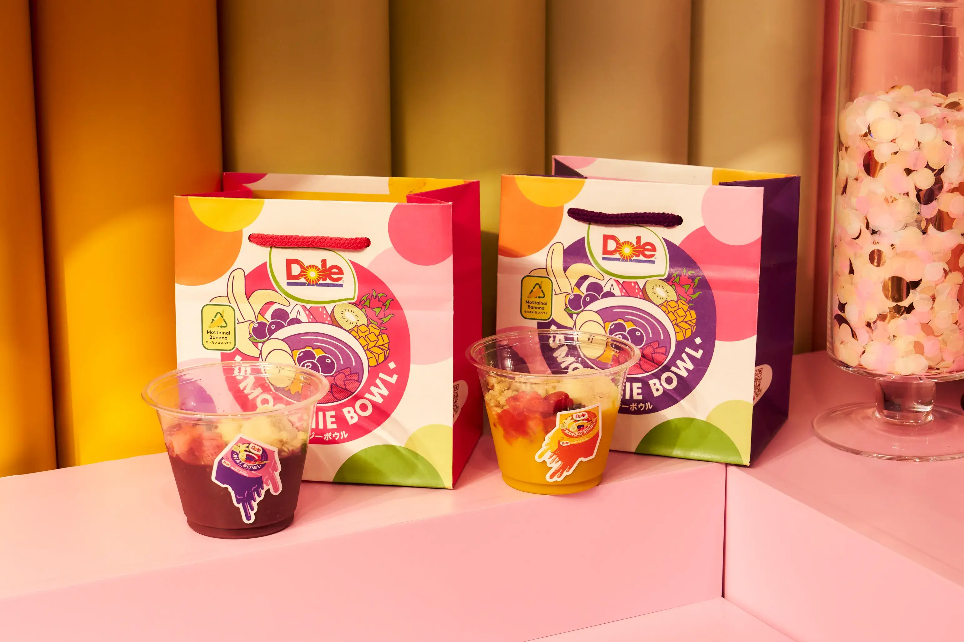 smoothie bowlイベントでトッピングしたスムージーボウル