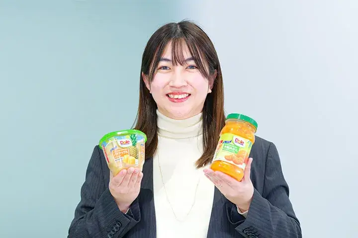 村松茉美（むらまつまみ）さん　株式会社ドール 加工食品本部