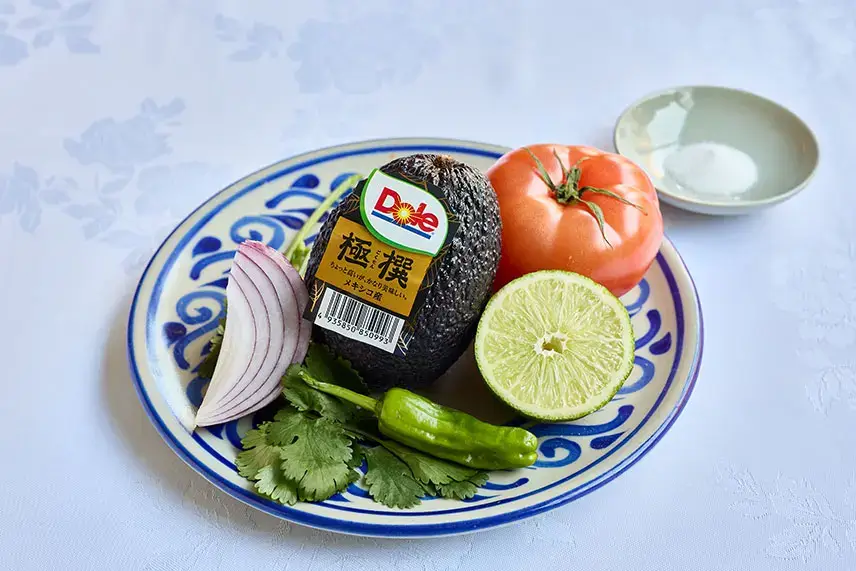 ワカモレの材料