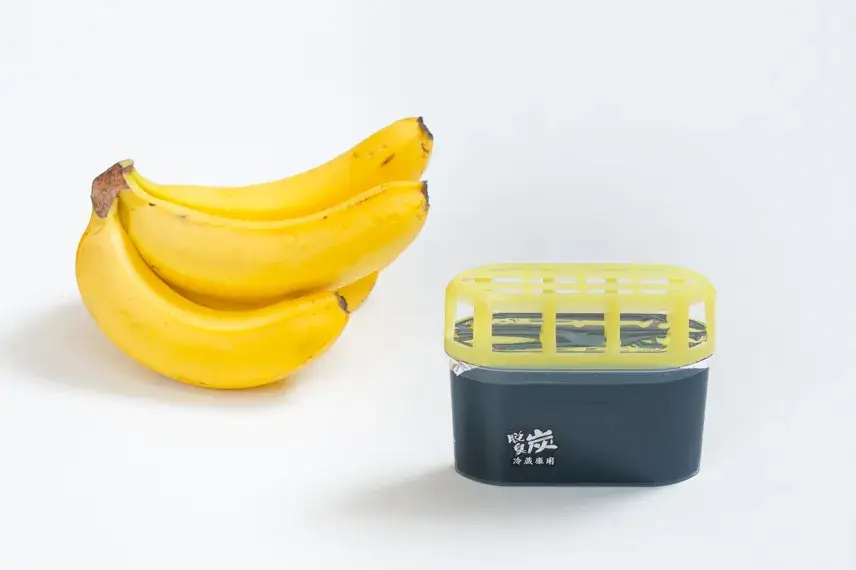 バナナ炭脱臭炭