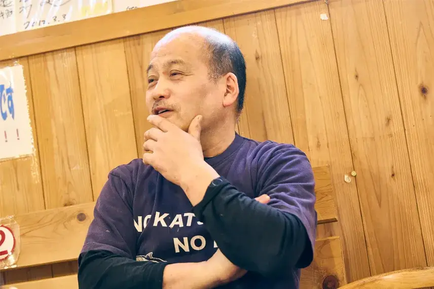 田中 隆博(たなか・たかひろ)さん
有限会社田中鮮魚店代表取締役社長、大正町市場協同組合代表理事。1961年生まれ。慶應義塾大学法学部卒業後、商社に勤めたのち、1991年30歳のときに帰郷し、実家の「田中鮮魚店」に勤務。2001年から4代目として代表取締役社長を務める。